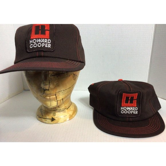 Howard Cooper Two Snapback Vintage K Products Truc - Picture 1 of 7